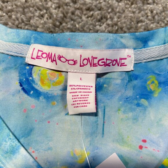 Leoma Lovegrove Women's Large Happyplace Graphic Print T-Shirt NWT - Picture 5 of 8